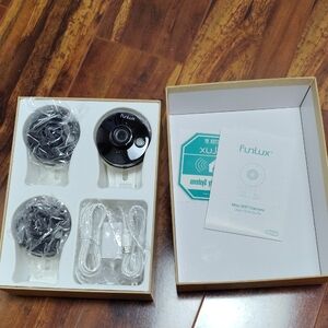 FunLux Mini WiFi Camera 3 Black And White new in Box